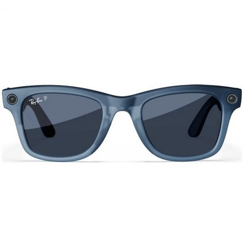 Умные очки Ray-Ban Wayfarer Matte Jeans/Dusty Blue