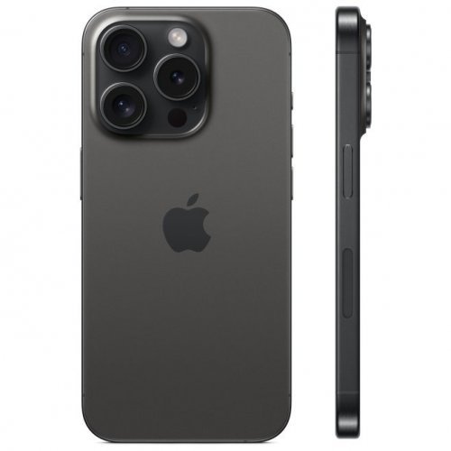 Apple iPhone 15 Pro 256 ГБ Black Titanium, Чёрный Титан