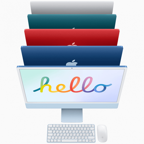 Apple iMac 24" Retina 4,5K, M3 (8C CPU, 10C GPU, 2023), 16 ГБ, 512 ГБ SSD, Silver, Серебристый, Z19D0001T