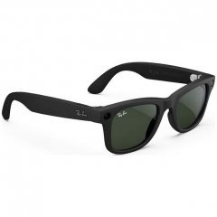 Умные очки Ray-Ban Wayfarer Matte Black/Clear/Green Transitions