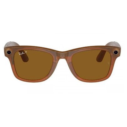 Умные очки Ray-Ban Headliner Shiny Caramel/Blue