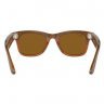 Умные очки Ray-Ban Headliner Shiny Caramel/Blue