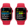 Apple Watch Series 8, 41 мм, корпус (PRODUCT) RED, ремешок (PRODUCT) RED, размер S/M, MNUG3