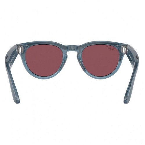Умные очки Ray-Ban Headliner Shiny Jeans/Dusty Red