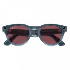 Умные очки Ray-Ban Headliner Shiny Jeans/Dusty Red