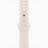 Apple Watch Series 10 GPS + Cellular, 42 мм Gold Titanium Case with Starlight Sport Band, M/L, MX073Q