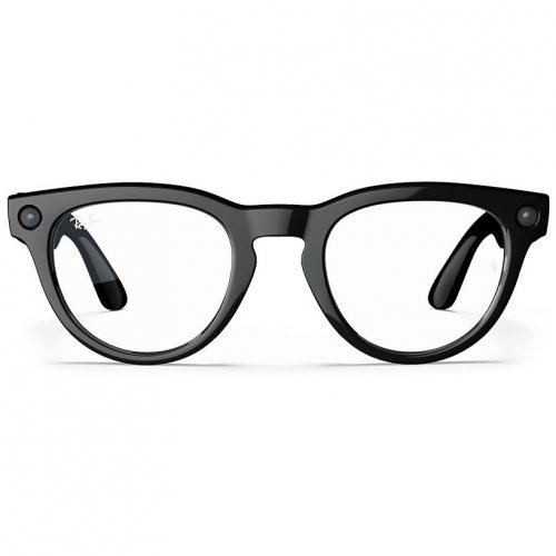 Умные очки Ray-Ban Headliner Shiny Black/Clear