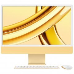 Apple iMac 24" Retina 4,5K, M3 (8C CPU, 10C GPU, 2023), 16 ГБ, 1 ТБ SSD, Yellow, Жёлтый, Z19F0001U
