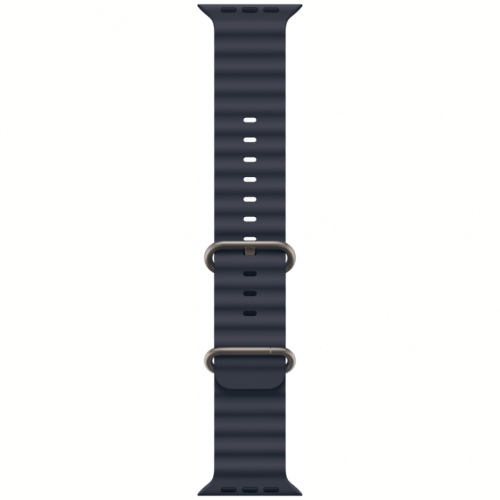 Apple Watch Ultra 2 GPS + Cellular, 49 мм, корпус из бежевого титана, ремешок Ocean темно-синего цвета, MX4D3Q