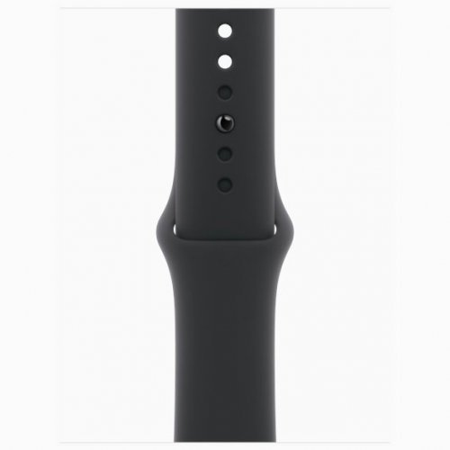 Apple Watch Series 11 GPS, 42 мм Jet Black Aluminum Case with Black Sport Band, S/M