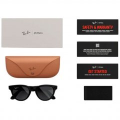 Умные очки Ray-Ban Headliner Matte Black/Charcoal Black