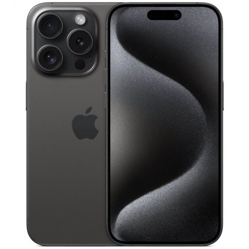 Apple iPhone 15 Pro 1 ТБ Black Titanium, Чёрный Титан