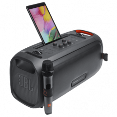 Портативная акустика с подсветкой и микрофоном JBL PartyBox On-The-Go