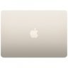 Apple MacBook Air 13" (M3, 8C CPU/8C GPU, 2024), 16 ГБ, 256 ГБ SSD, Starlight, Сияющая звезда, MC8J4