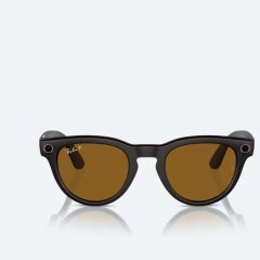 Умные очки Ray-Ban Headliner Matte Rebel Black/Brown