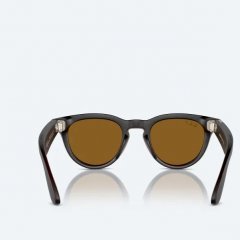 Умные очки Ray-Ban Headliner Matte Rebel Black/Brown