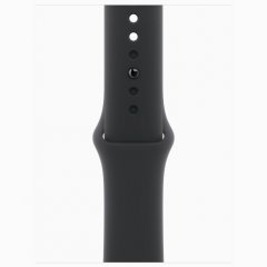 Apple Watch Series 11 GPS, 46 мм Space Gray Aluminum Case with Black Sport Band, M/L