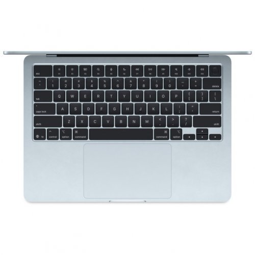 Apple MacBook Air 13" (M4, 10C CPU/8C GPU, 2025), 16 ГБ, 256 ГБ SSD, небесно-голубой, Sky Blue, MC6T4